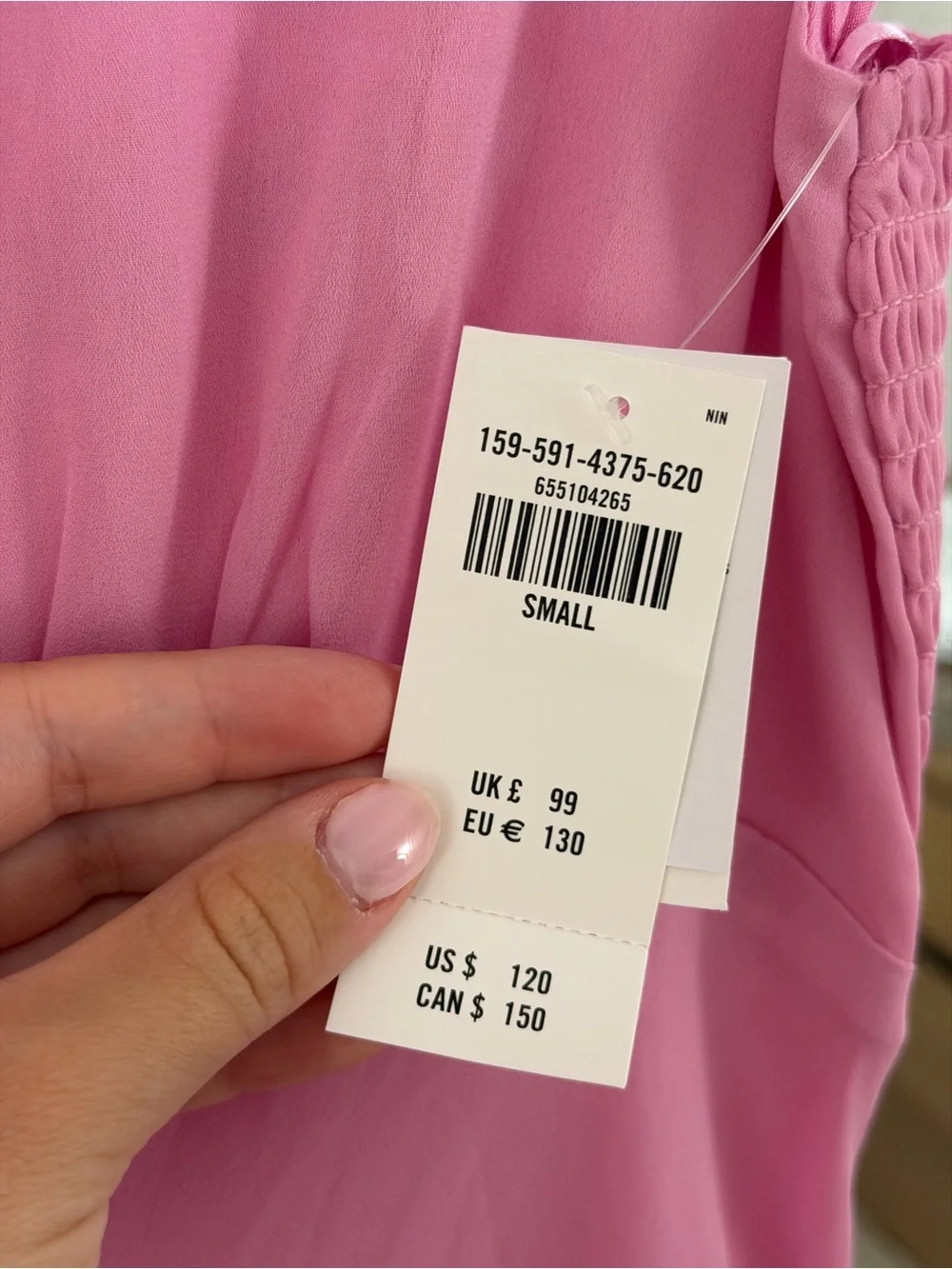 Abercrombie and Fitch Pink Ruffled Strap Maxi Dress